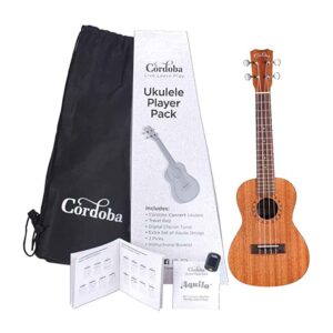 Ukelele Concierto CORDOBA Player Pack UP-1C - Calidad y garantía en Yaparu