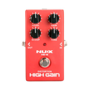 Pedal de Distorsión NUX HG-6 High Gain - Calidad y garantía en Yaparu