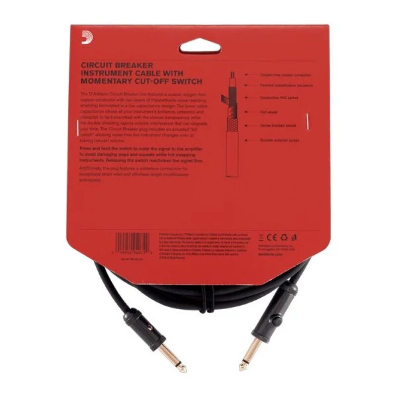 Cable DADDARIO PW-AGRA-20 Circuit Breaker | Muteador - Calidad y garantía en Yaparu