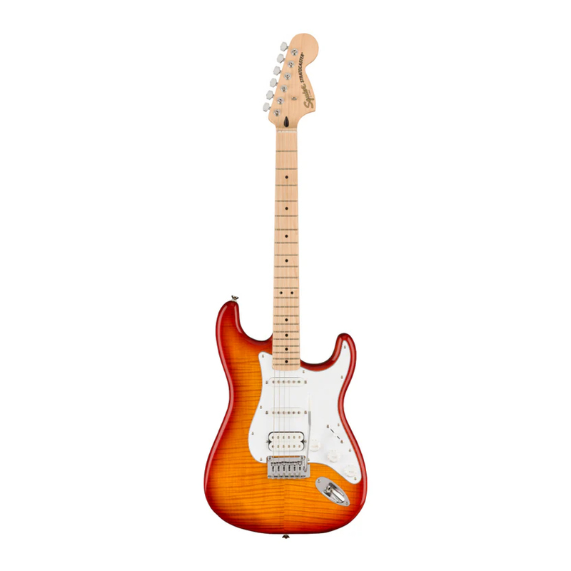 Guitarra Eléctrica SQUIER Affinity Stratocaster FMT HSS MN WPG SSB Sienna Sunburst - Calidad y garantía en Yaparu
