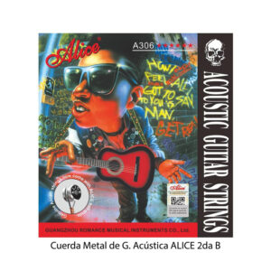Cuerda Metal de G. Acústica ALICE 2da B - Calidad y garantía en Yaparu