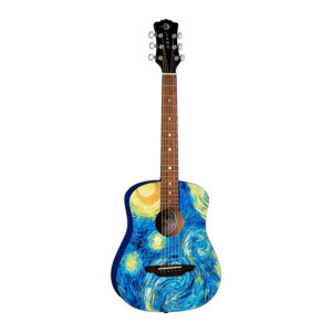 Guitarra Acústica LUNA Safari Starry Night Travel - Calidad y garantía en Yaparu