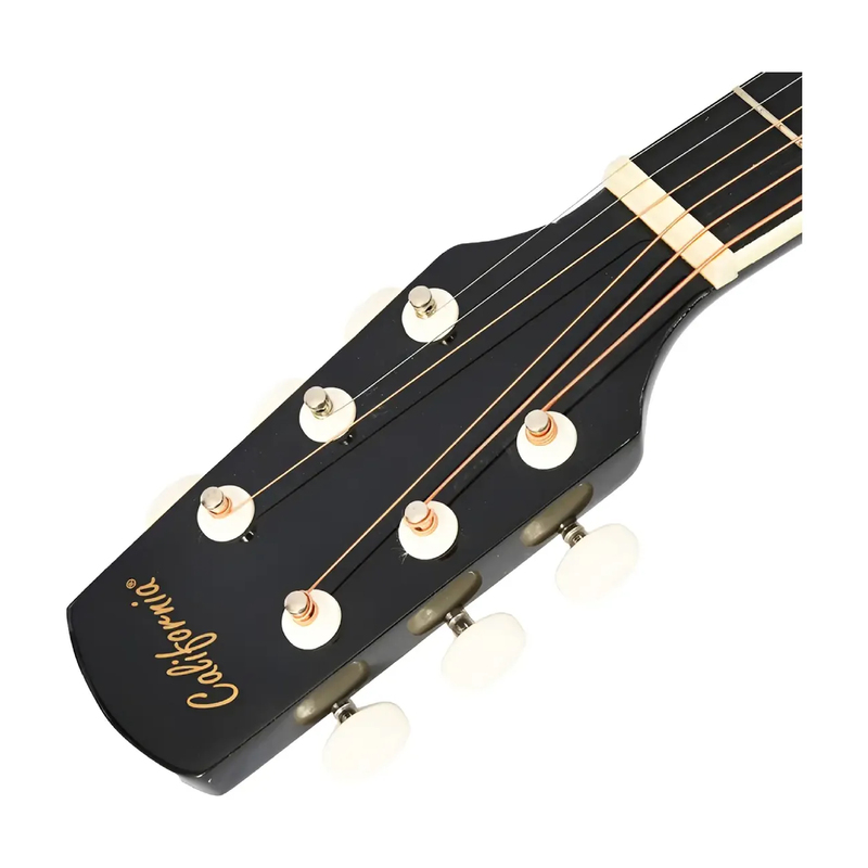 Guitarra Importada CALIFORNIA CAL-50C BK Negra - Calidad y garantía en Yaparu