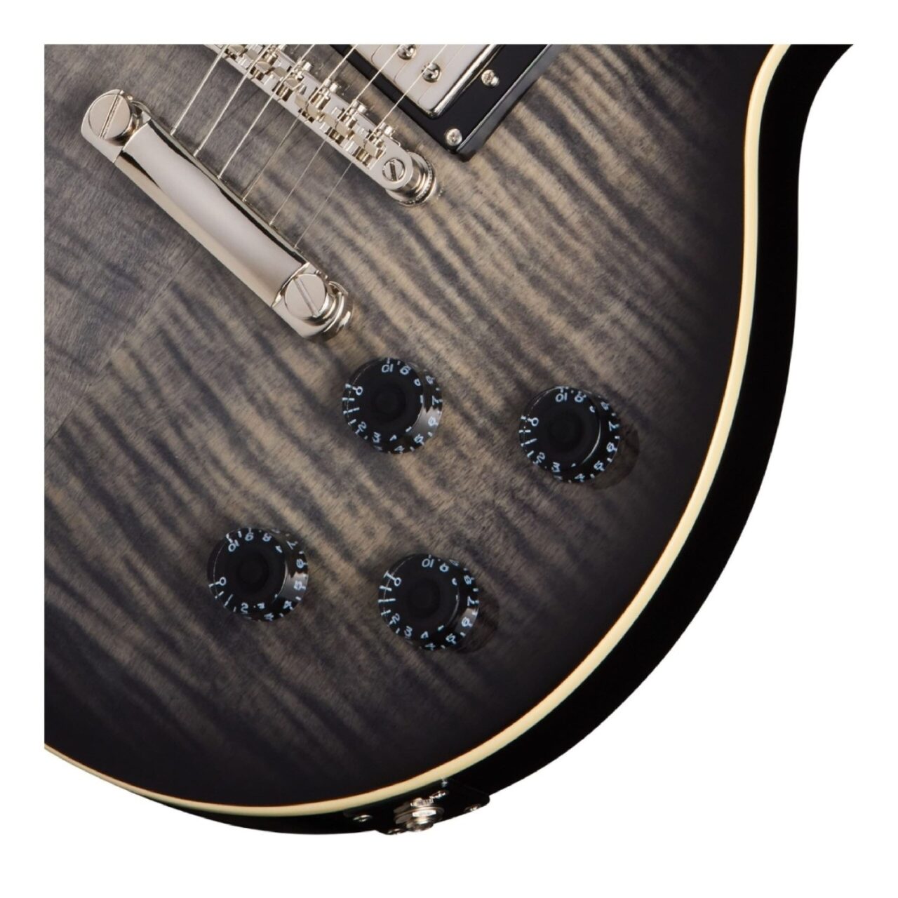 Guitarra Eléctrica EPIPHONE E1LPTPEBBNH1 Les Paul Tribute Plus Ebony Burst - Calidad y garantía en Yaparu
