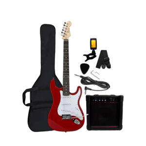 Pack Guitarra Eléctrica CAMPBELL SNG215RD Rojo - Calidad y garantía en Yaparu