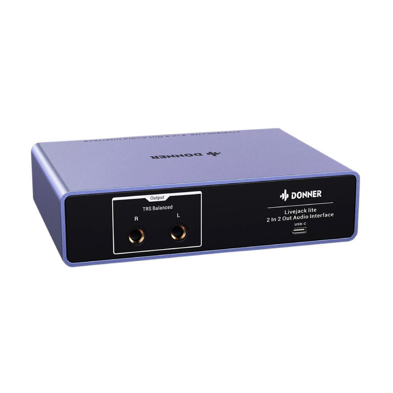 Interfaz de Audio DONNER EC1344 Livejack Lite - Calidad y garantía en Yaparu