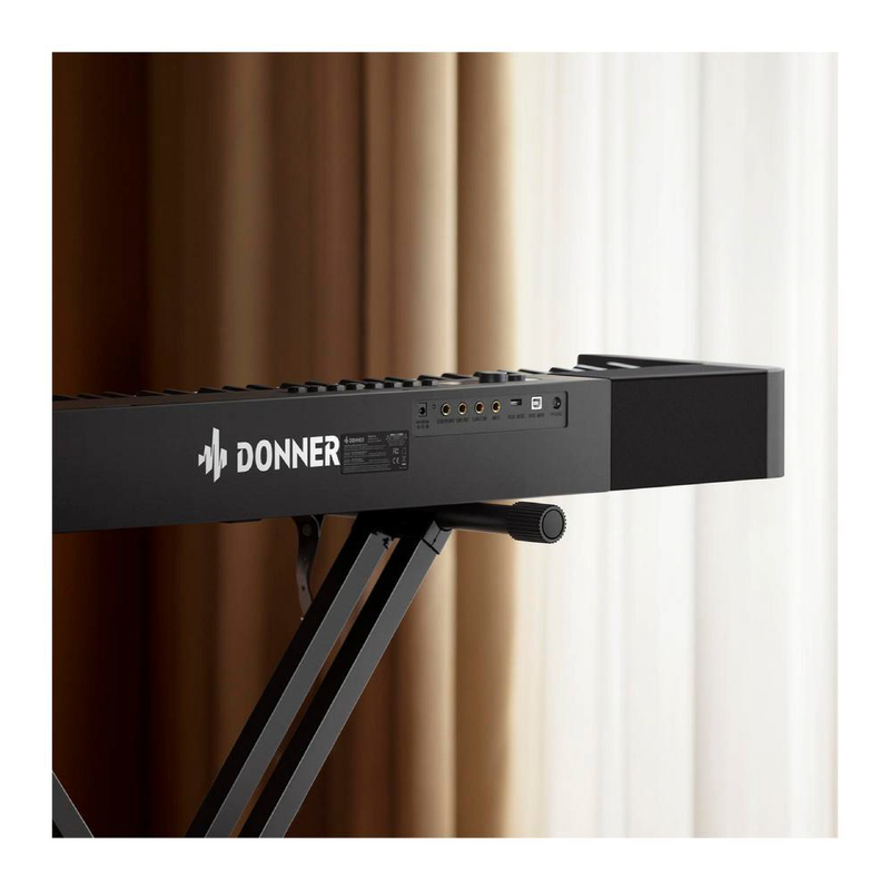 Pack de Teclado DONNER DEP-20 Lite Digital + Stand Doble X - Calidad y garantía en Yaparu