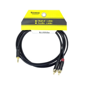 Cable SOUNDKING BJJ212/6M 6m Jack 3.5mm a Doble Jack RCA 6.4mm - Calidad y garantía en Yaparu