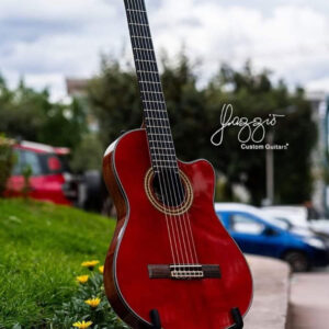 Guitarra Electroacústica FAZZIO PO Red Wine High Gloss Fishman Matrix - Calidad y garantía en Yaparu