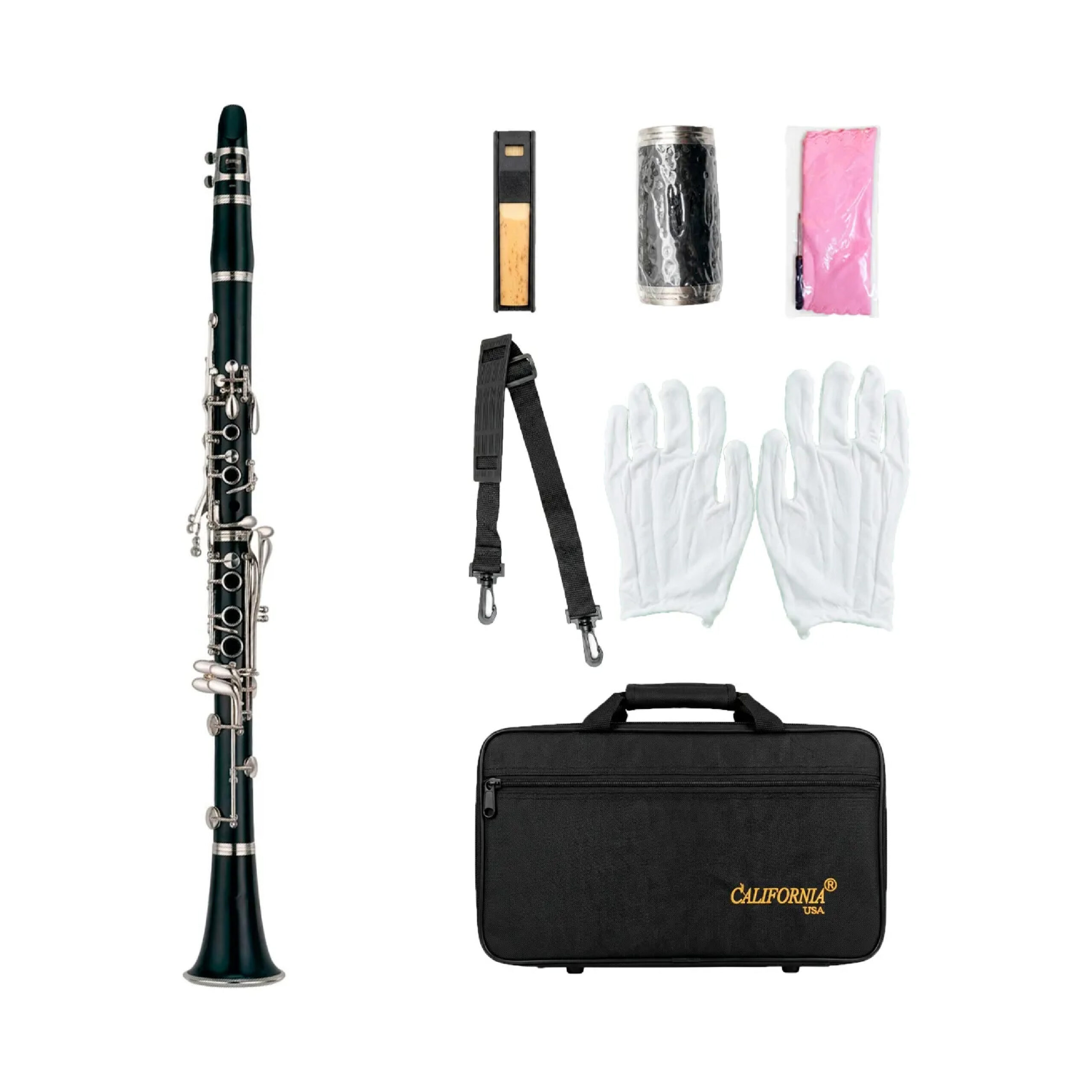 Clarinete CALIFORNIA 6402N BK - Calidad y garantía en Yaparu
