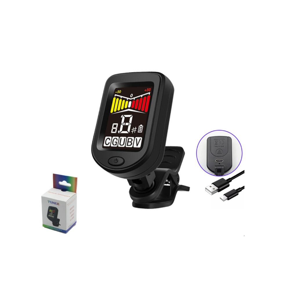 Afinador Clip VALERIAN LGL-02A Recargable - Calidad y garantía en Yaparu