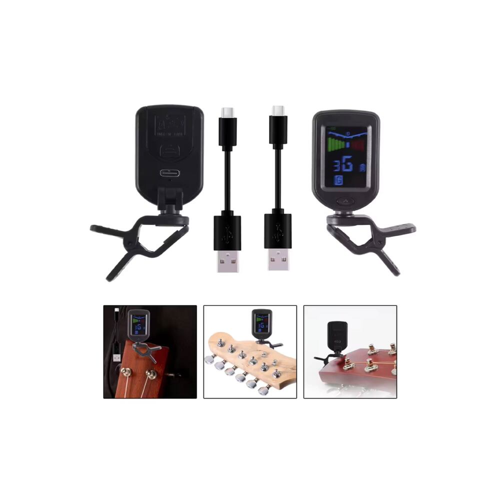 Afinador Clip VALERIAN LGL-02A Recargable - Calidad y garantía en Yaparu