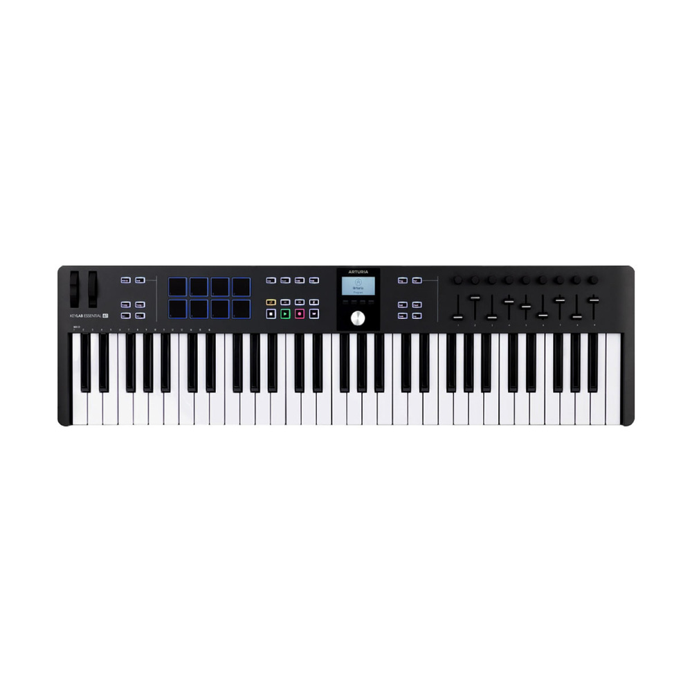 Controlador Midi ARTURIA Keylab Essential 61 MK3 Black Edition - Calidad y garantía en Yaparu