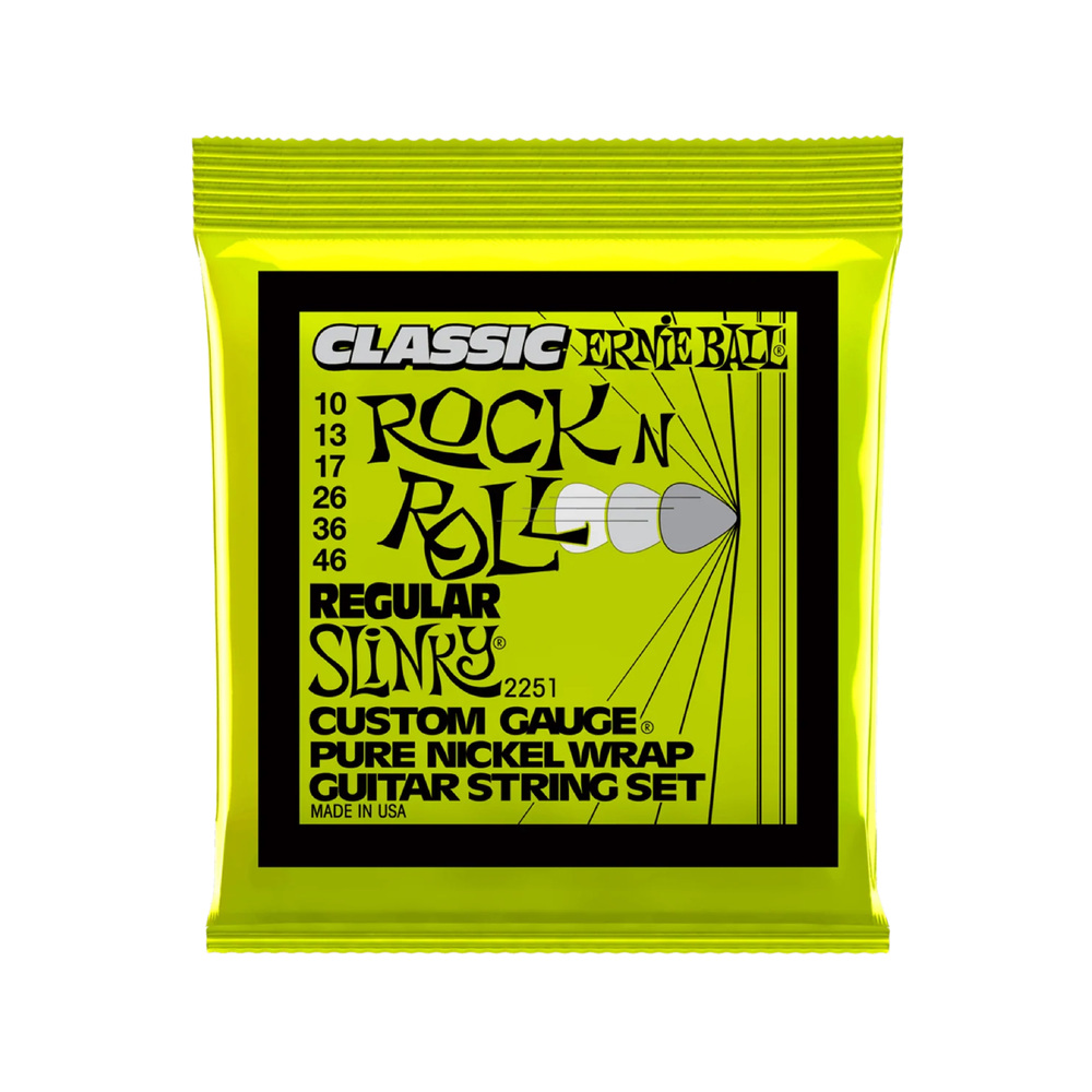 Juego de Cuerdas ERNIE BALL 2251 Classic Regular Slinky 10|46 - Calidad y garantía en Yaparu