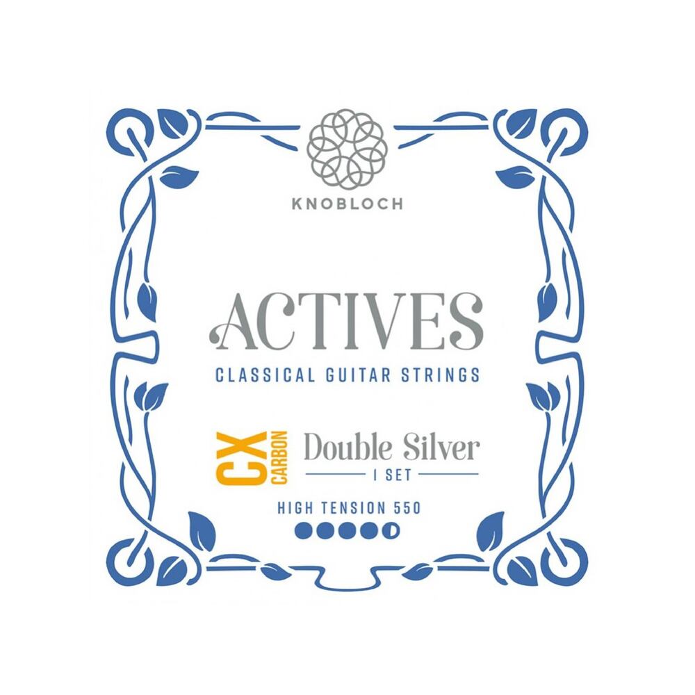 Juego de Cuerdas KNOBLOCH Actives 550 ADC Carbón Tensión Alta - Calidad y garantía en Yaparu