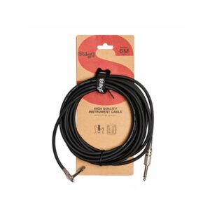 Cable STAGG SGC6PL 6M Angulado Plano - Calidad y garantía en Yaparu