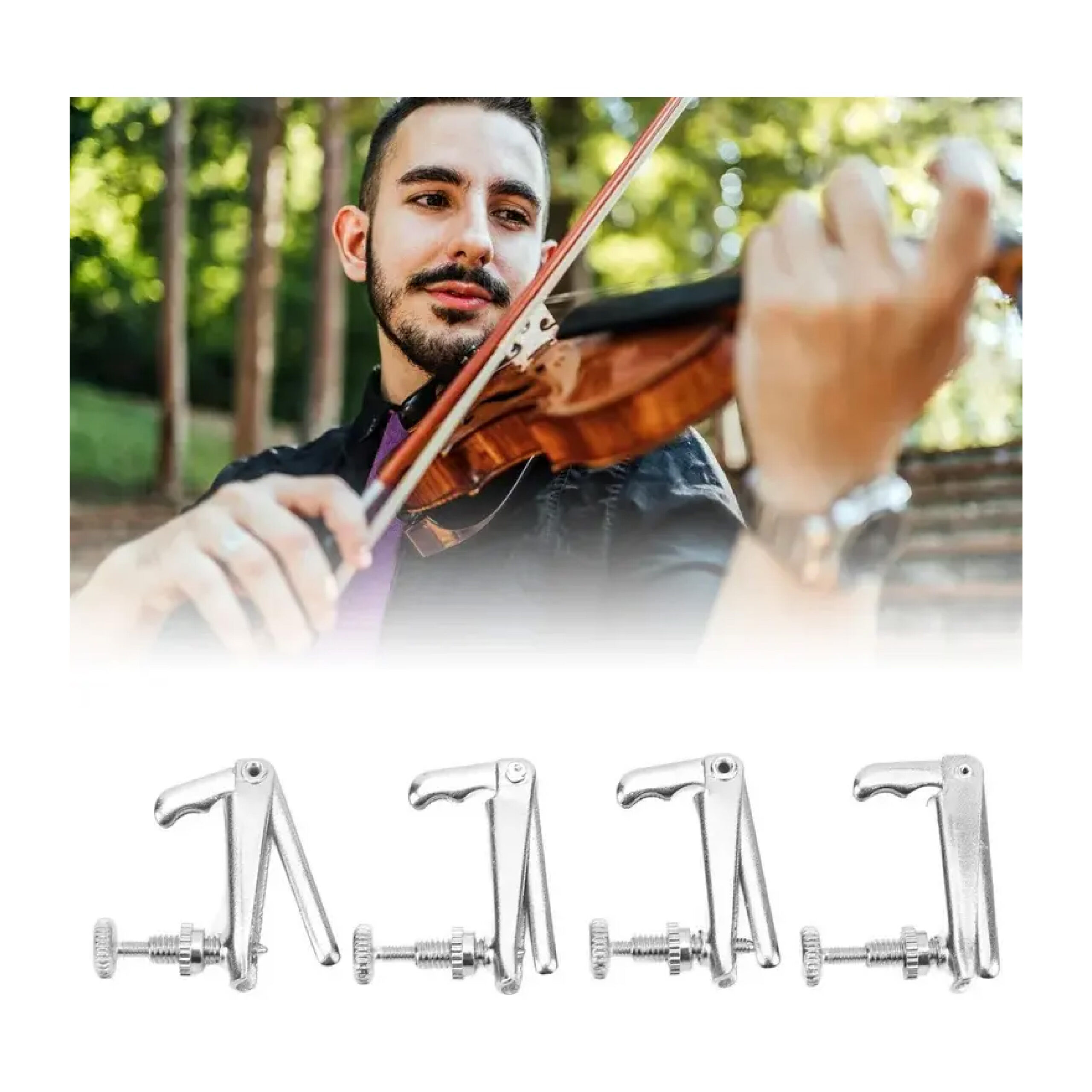 Microafinador IMPORTADO para Violín | 4/4 - Calidad y garantía en Yaparu