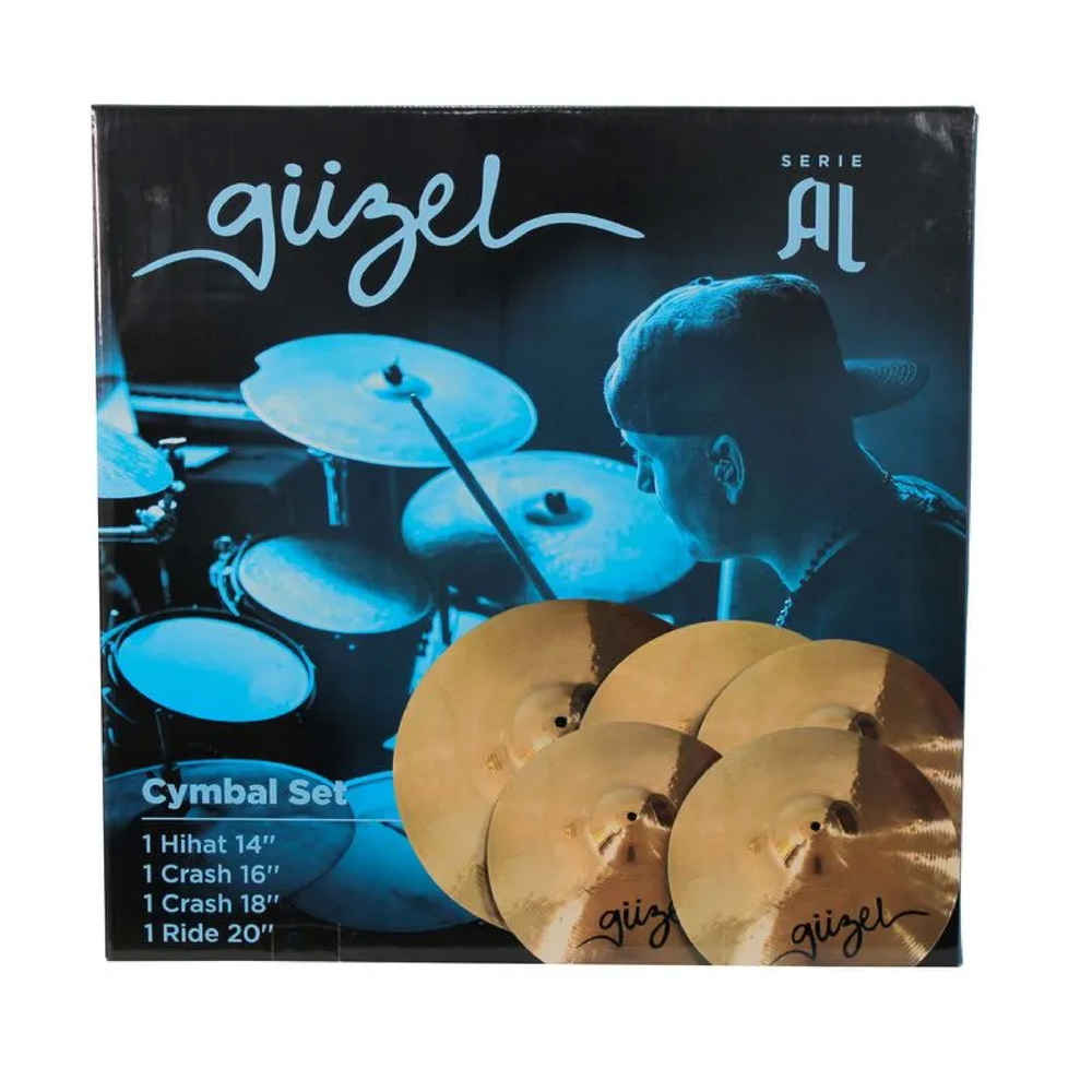 Pack de Platillos GUZEL AL-14H+16C+18C+20R - Calidad y garantía en Yaparu