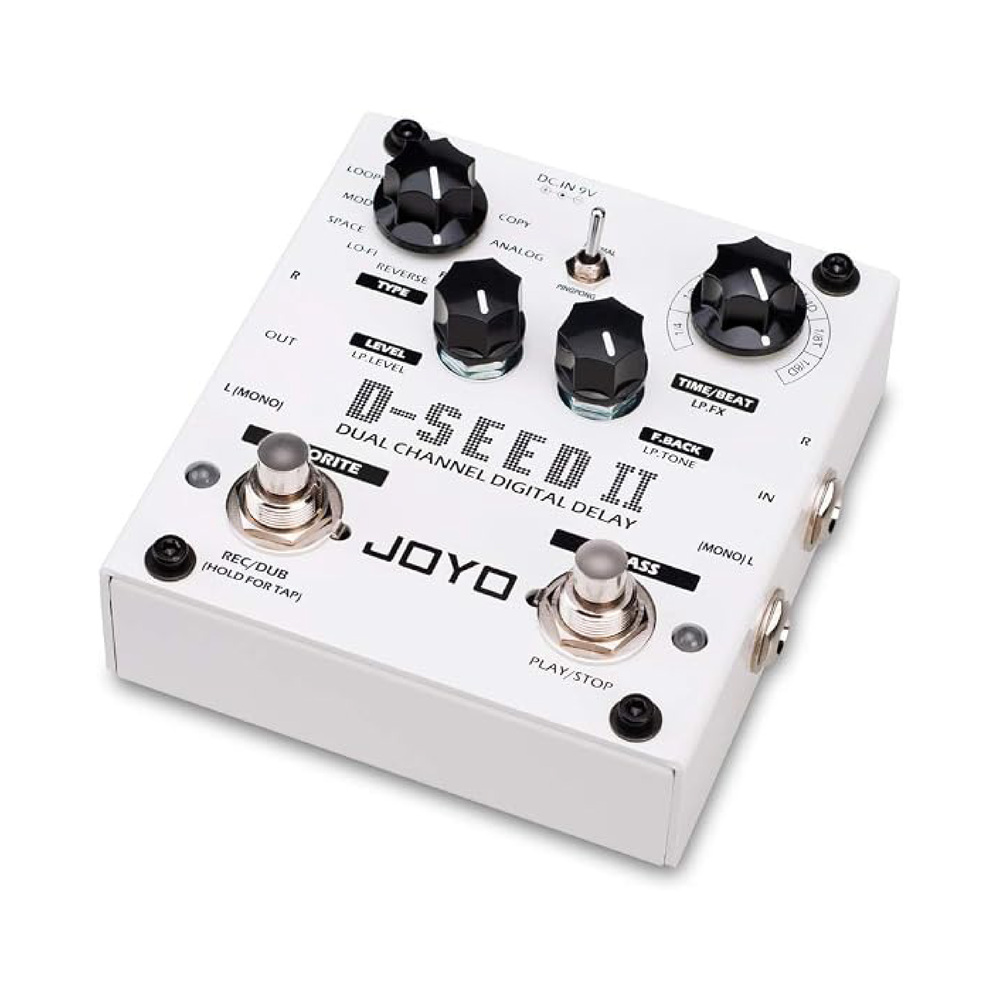 Pedal de Delay Digital JOYO D-SEED-II Loop + Modulación - Calidad y garantía en Yaparu
