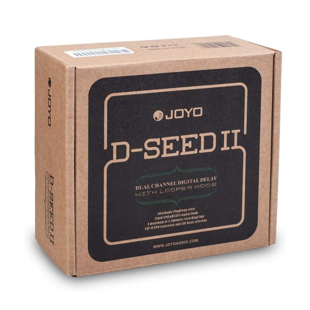 Pedal de Delay Digital JOYO D-SEED-II Loop + Modulación - Calidad y garantía en Yaparu