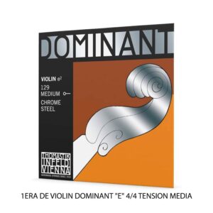 PRIMERA CUERDA DE VIOLIN DOMINANT "E" 4/4 TENSION MEDIA - Calidad y garantía en Yaparu