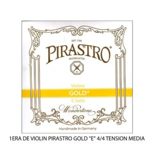 PRIMERA CUERDA DE VIOLIN PIRASTRO GOLD "E" 4/4 TENSION MEDIA - Calidad y garantía en Yaparu