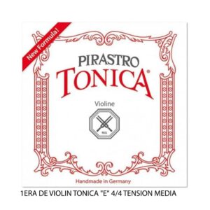 PRIMERA CUERDA DE VIOLIN TONICA "E" 4/4 TENSION MEDIA - Calidad y garantía en Yaparu