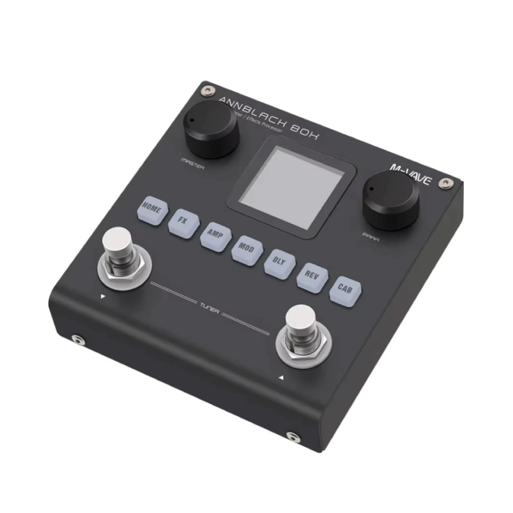 Pedalera Multiefecto Smart M VAVE Annblack Box Guitar/Bass Recargable BT - Calidad y garantía en Yaparu