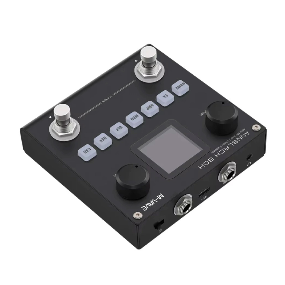 Pedalera Multiefecto Smart M VAVE Annblack Box Guitar/Bass Recargable BT - Calidad y garantía en Yaparu