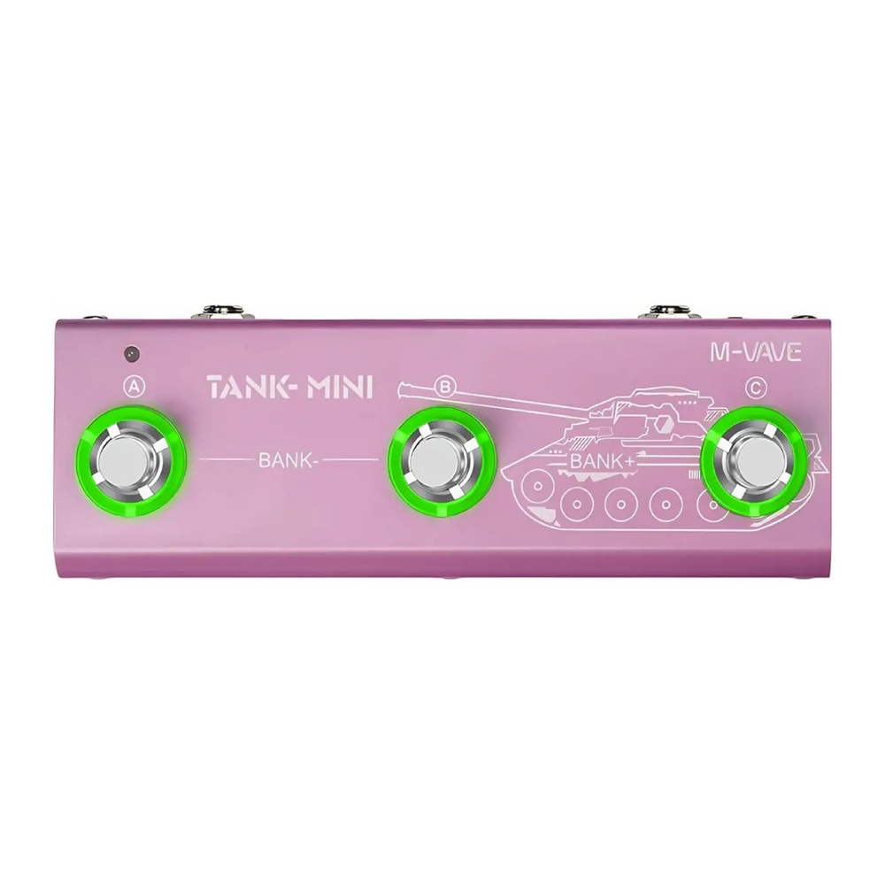 Pedalera Multiefecto Smart M VAVE TANK-MINI Guitar/Bass Recargable BT - Calidad y garantía en Yaparu
