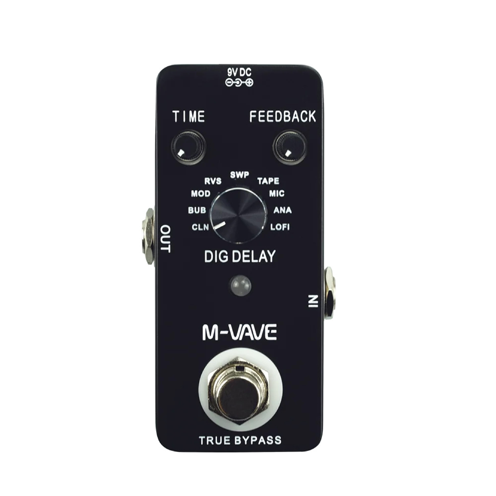 Pedal Delay M VAVE Dig Delay - Calidad y garantía en Yaparu