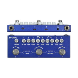 Pedalera Multiefecto M VAVE CUVAVE Cube Baby Bass Recargable BT - Calidad y garantía en Yaparu