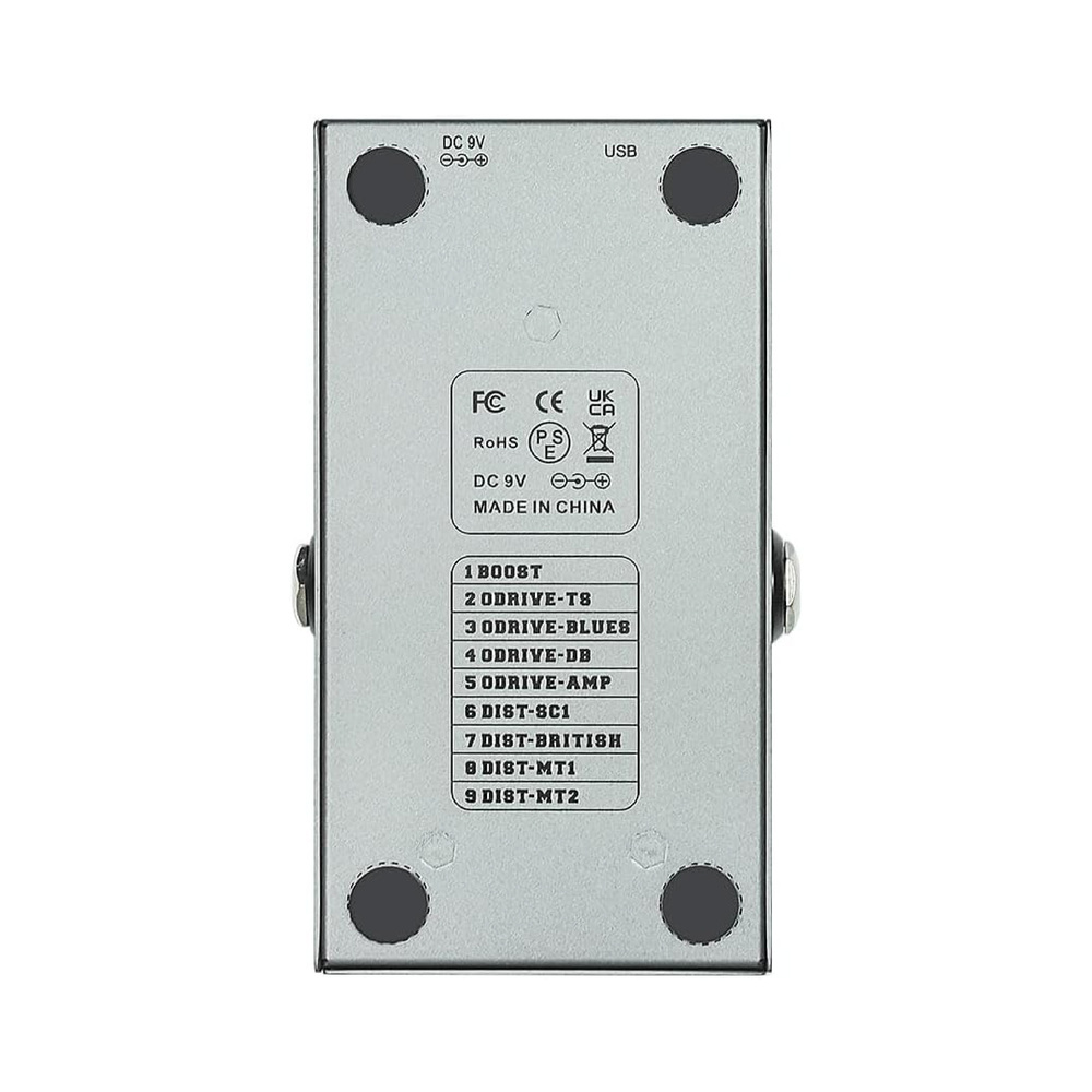 Pedal Overdrive Distortion M VAVE MINI-EFX - Calidad y garantía en Yaparu