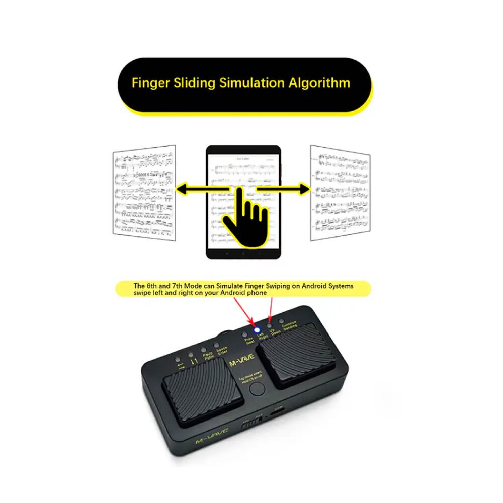 Pedal Pasapágina M VAVE Cube Turner Pro - Calidad y garantía en Yaparu