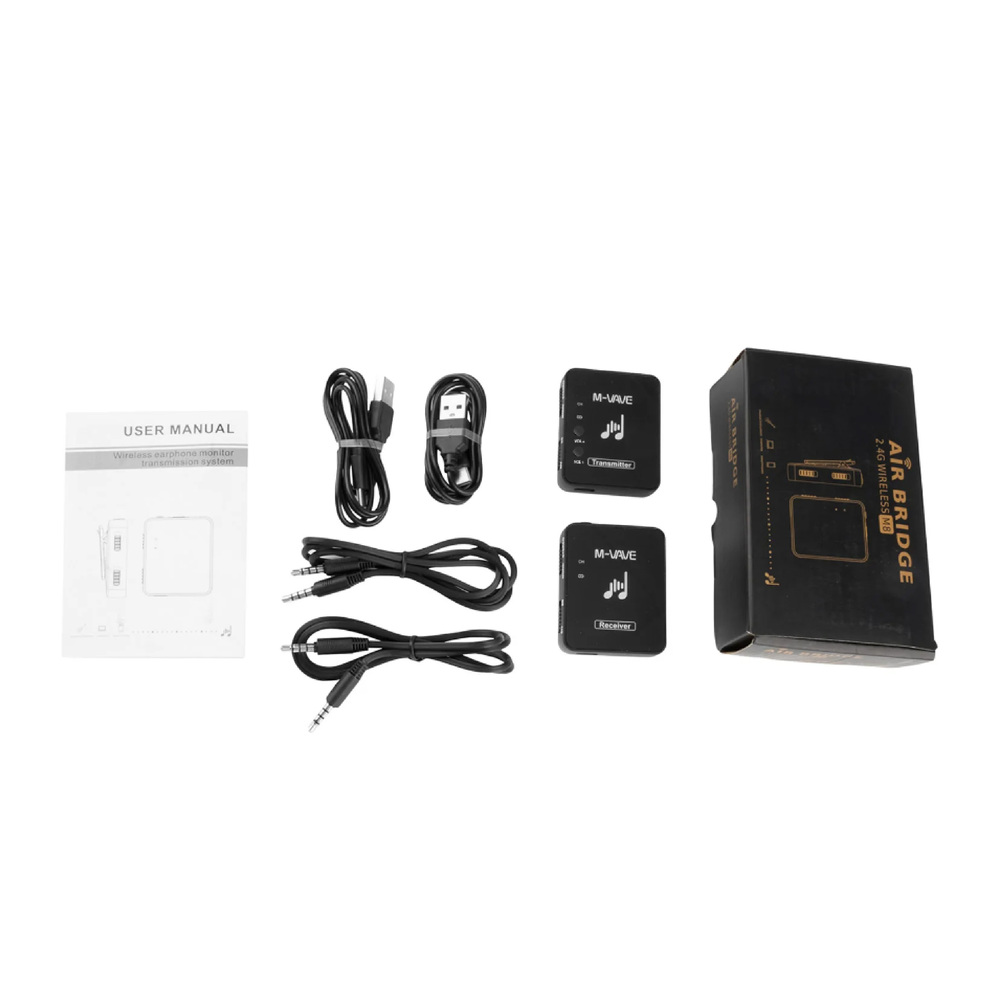 Sistema de Monitoreo In Ear M VAVE Airbridge WP-10 M8 2.4 GHz - Calidad y garantía en Yaparu