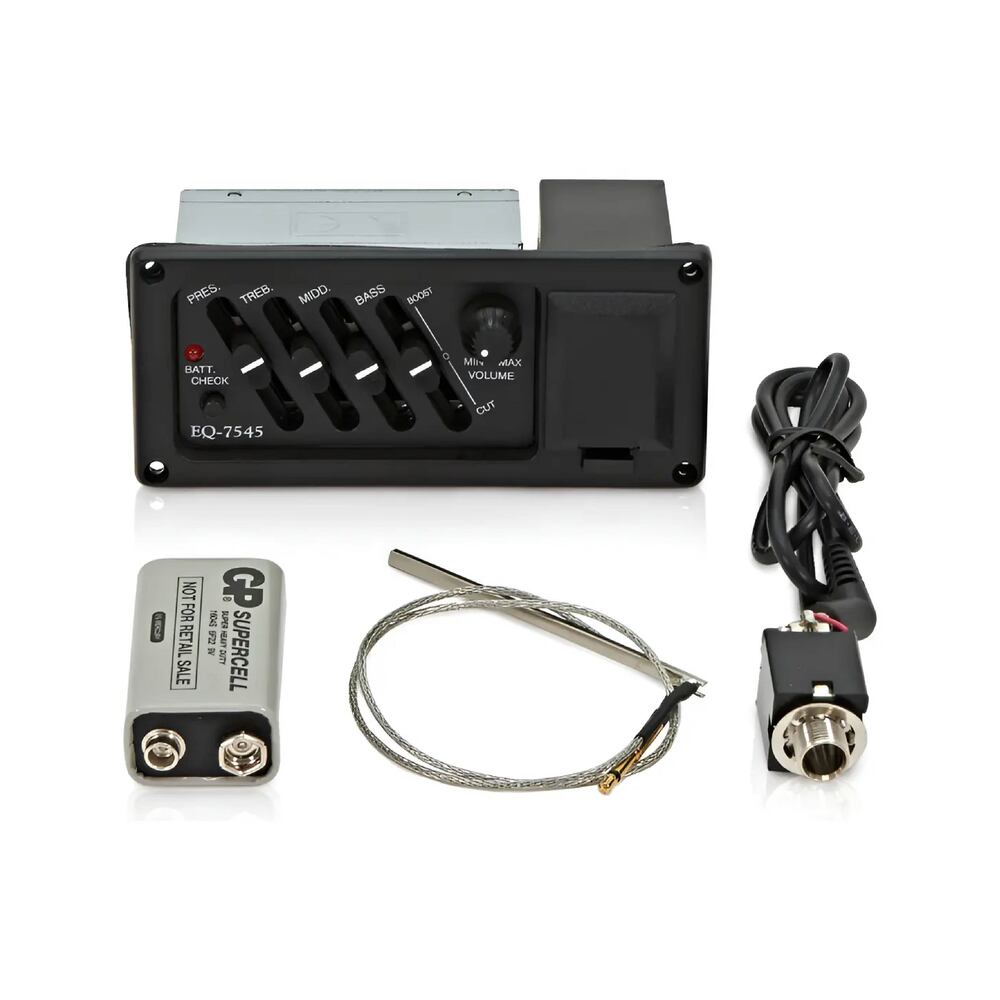 SISTEMA PARA GUITARRA ELECTROACUSTICA EQ7545R - Calidad y garantía en Yaparu