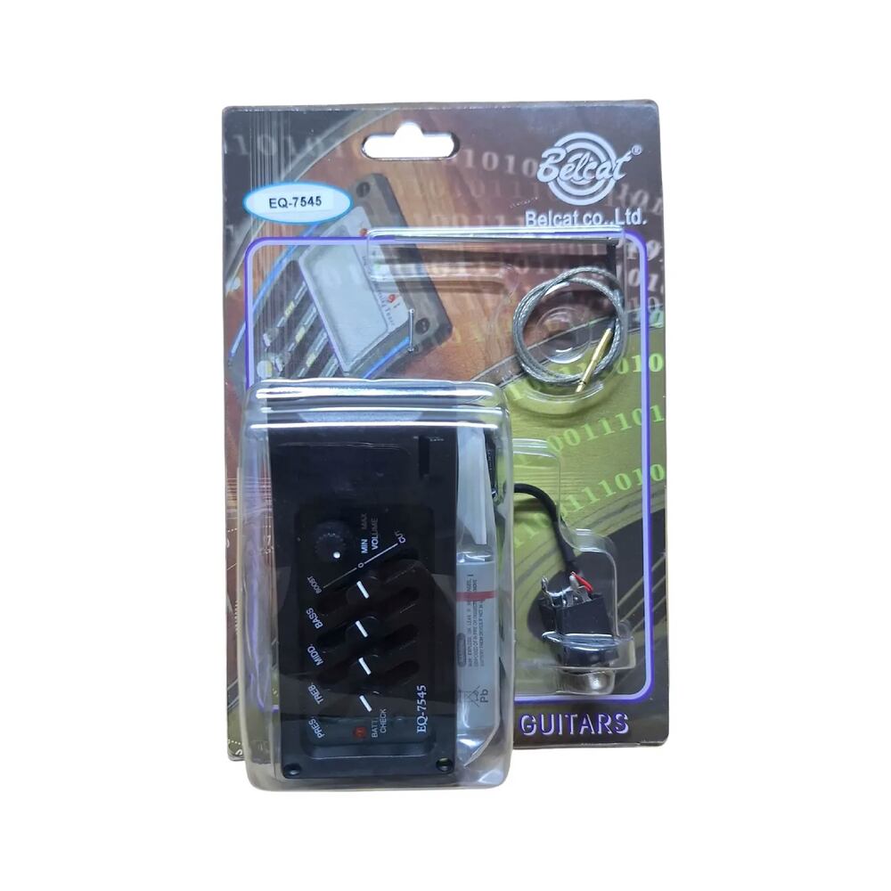 SISTEMA PARA GUITARRA ELECTROACUSTICA EQ7545R - Calidad y garantía en Yaparu