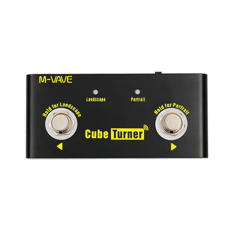 Pedal Pasapágina M VAVE Cube Turner - Calidad y garantía en Yaparu