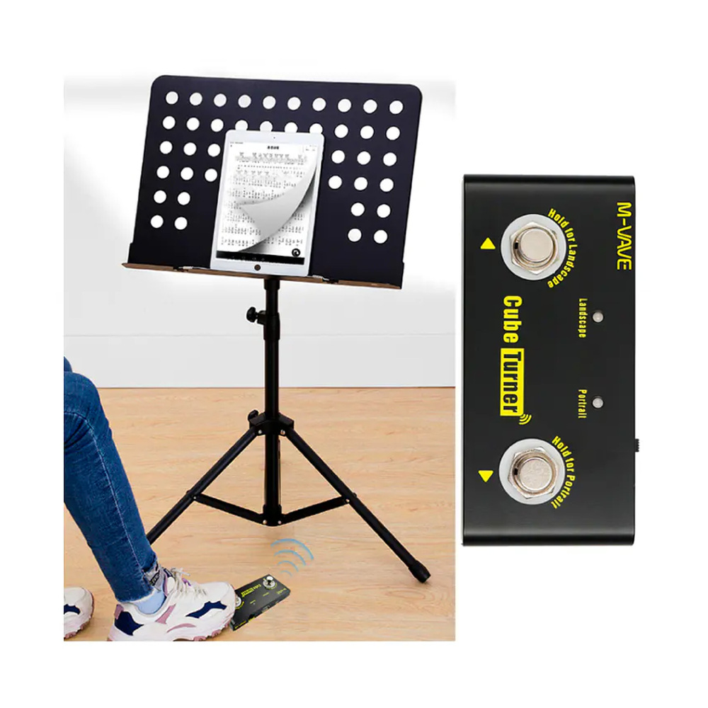 Pedal Pasapágina M VAVE Cube Turner - Calidad y garantía en Yaparu