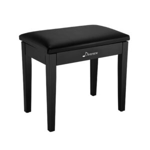 Banqueta de Piano DONNER EC2044 con Almacenamiento Black - Calidad y garantía en Yaparu