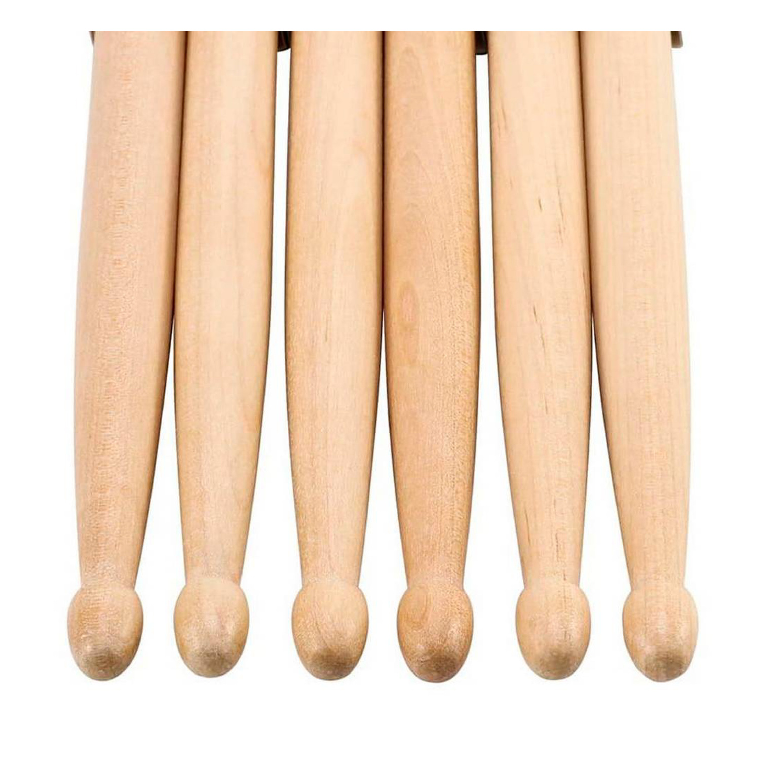 Pack de Baquetas DONNER EC1137 5A Wood Natural | 3 pares - Calidad y garantía en Yaparu