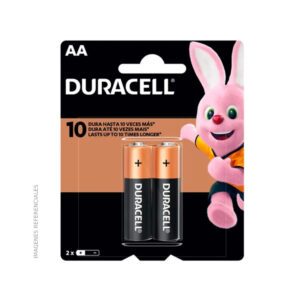 Batería Pila DURACELL AA | Tarjeta x2 UND - Calidad y garantía en Yaparu