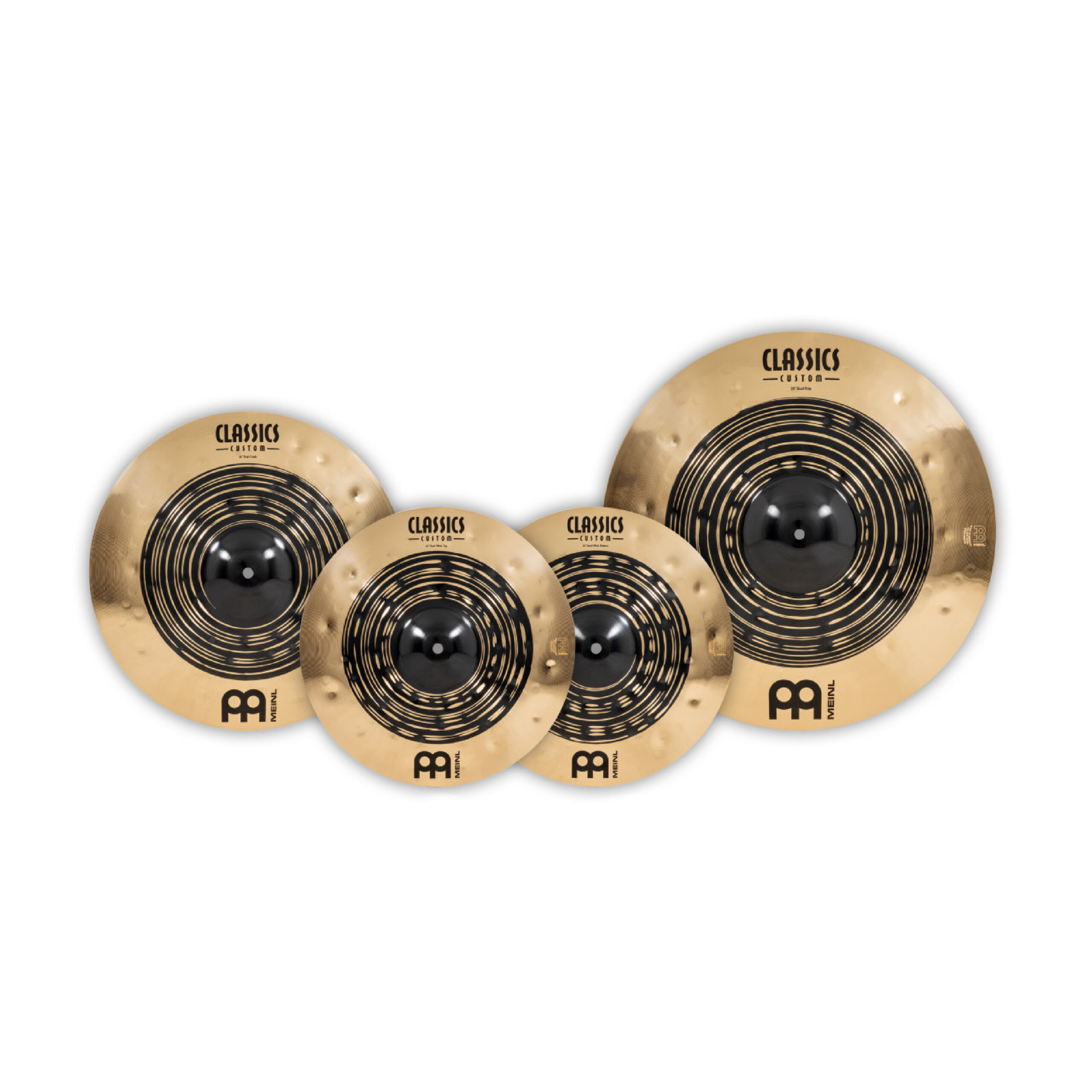 Pack de Platillos MEINL CYMBALS CCDU141620 Classic Custom Dual - Calidad y garantía en Yaparu