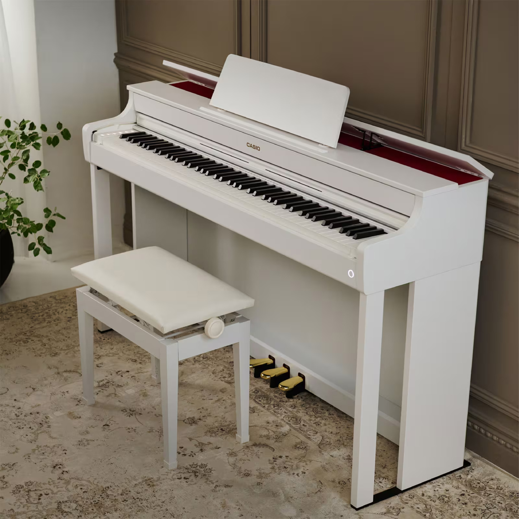 Piano Digital CASIO AP-300 WE - Calidad y garantía en Yaparu