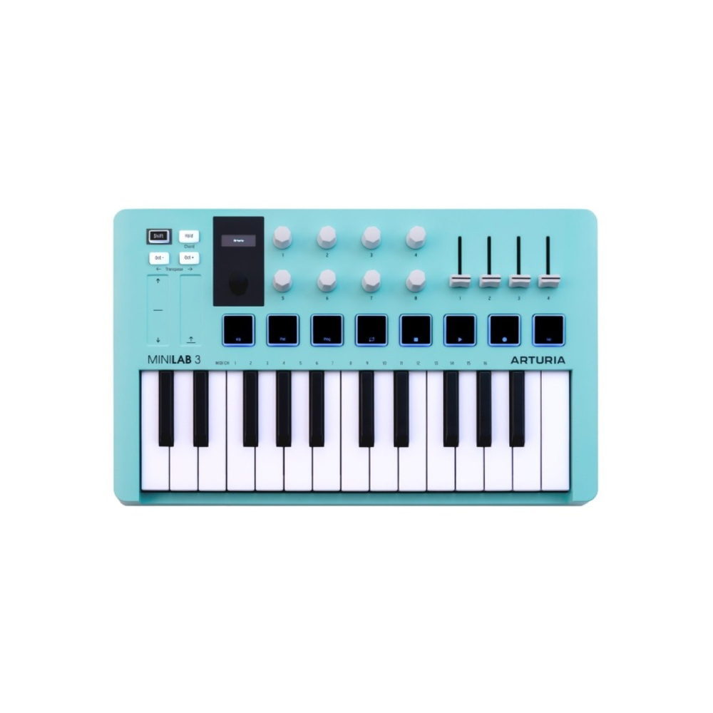 Controlador MIDI ARTURIA Minilab 3 Aquamarine - Calidad y garantía en Yaparu